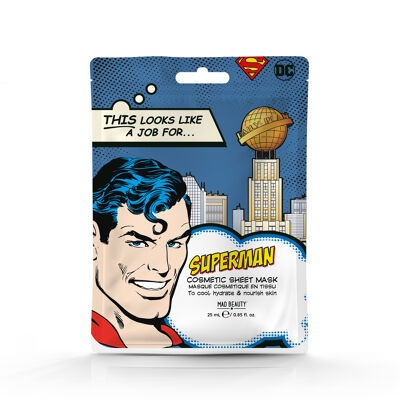 Mad Beauty Warner Bros Superman Cosmetic Sheet Mask