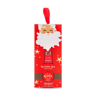 Dúo de bálsamos labiales Ho Ho Ho Mad Beauty