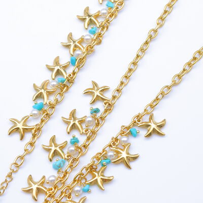 Stainless Steel Jewelry Set - A2084E