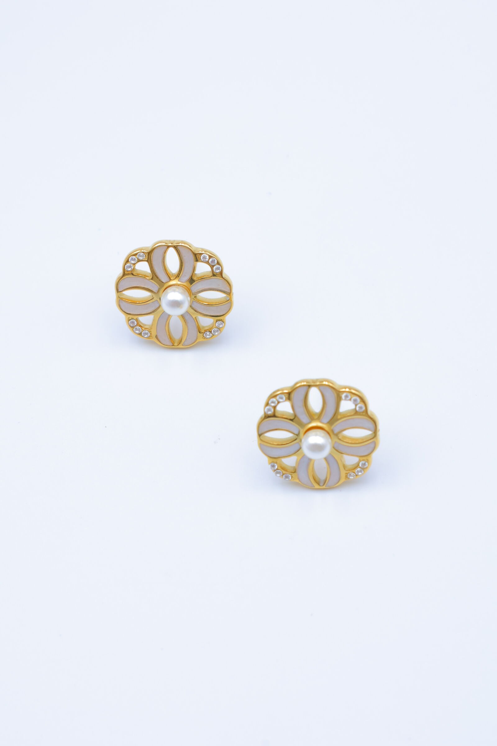 Boucles d'oreilles en acier inoxydable - A2017B