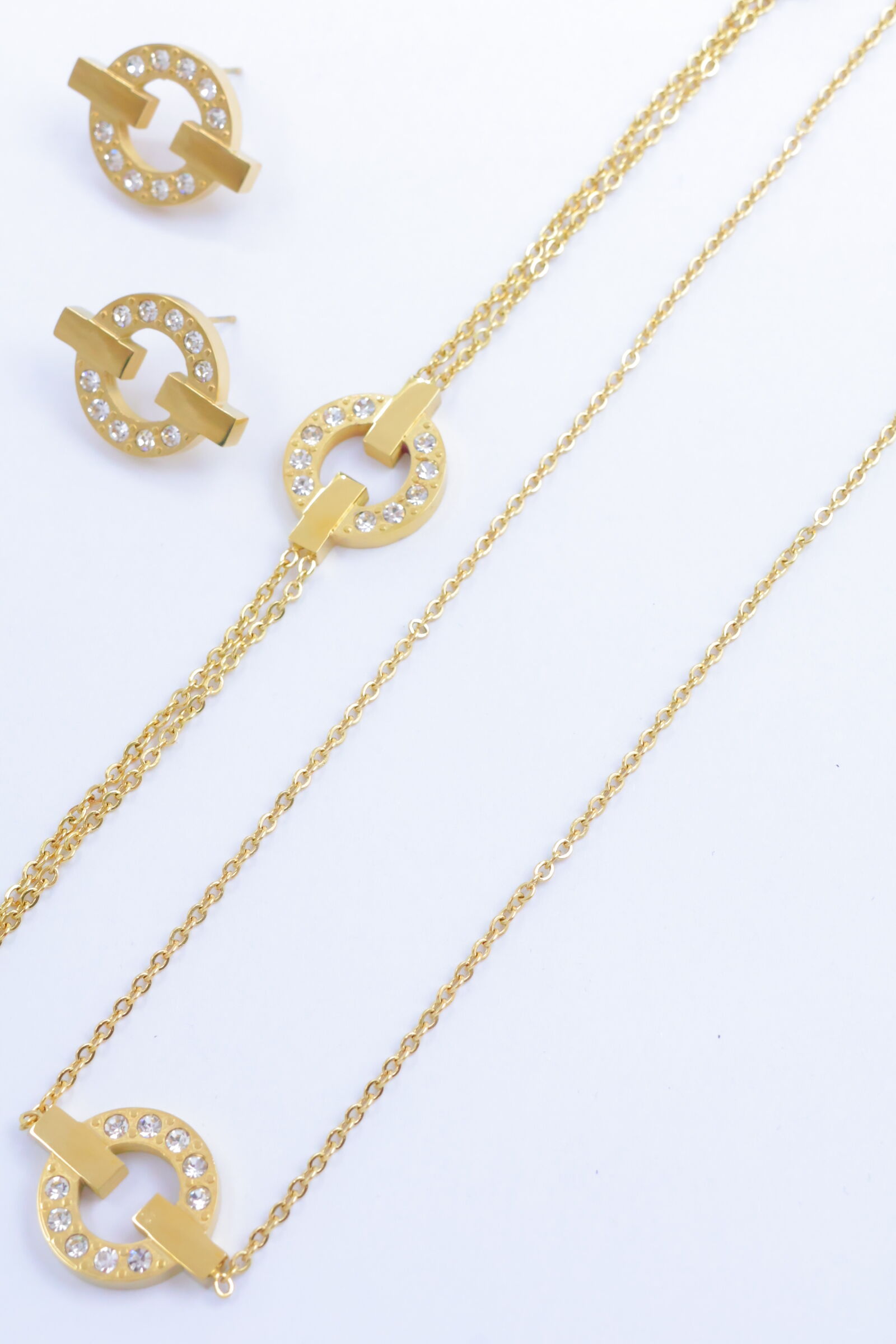 Edelstahl Schmuckset - Y194E