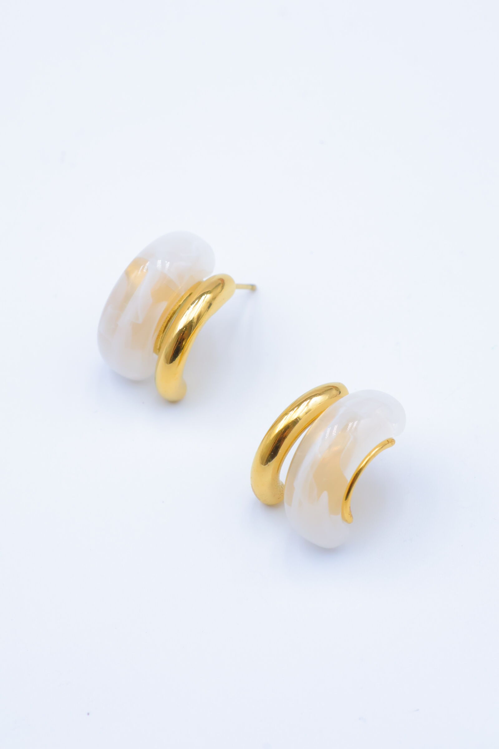 Boucles d'oreilles en acier inoxydable - ZD4