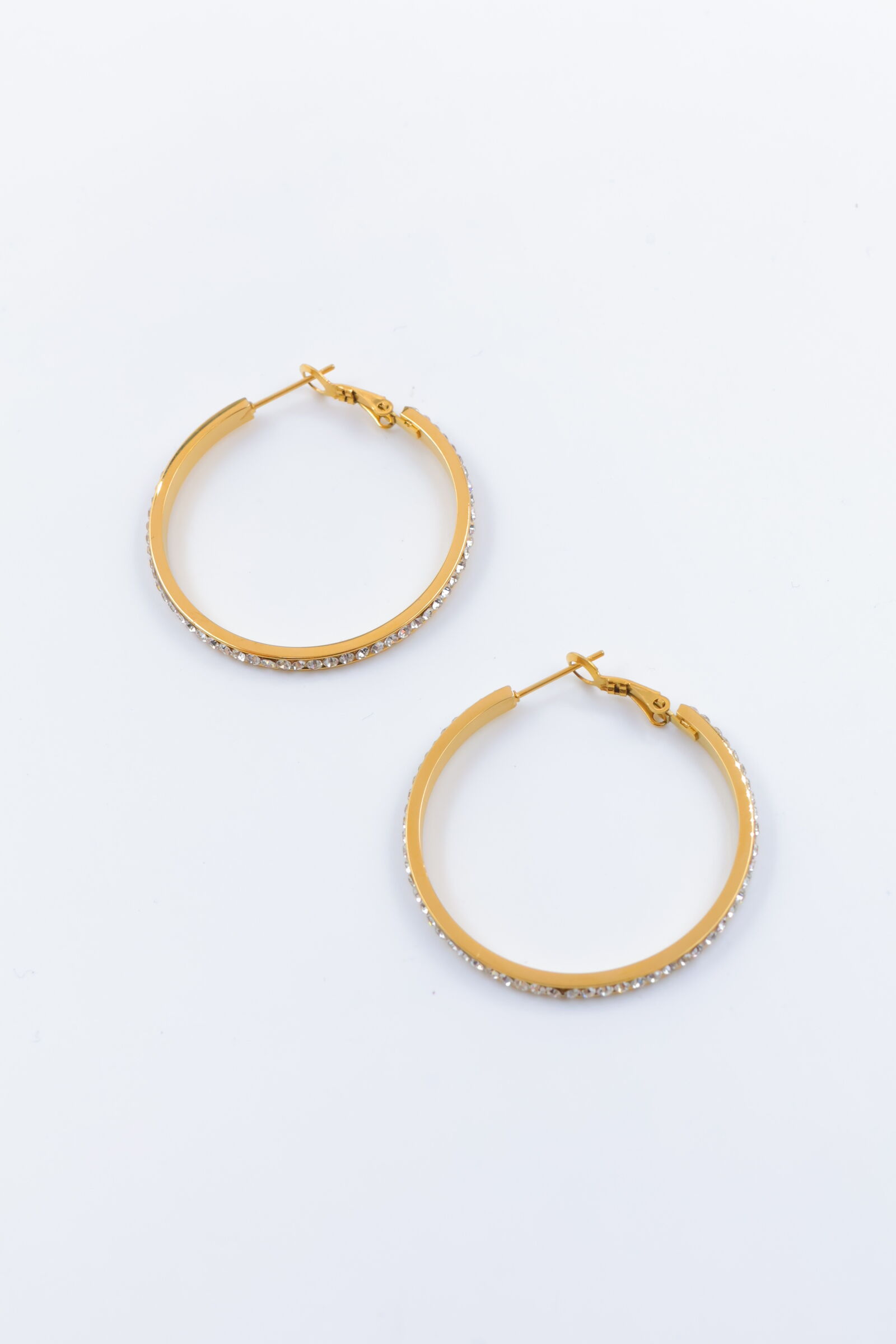 Orecchini a cerchio in acciaio inossidabile - E644