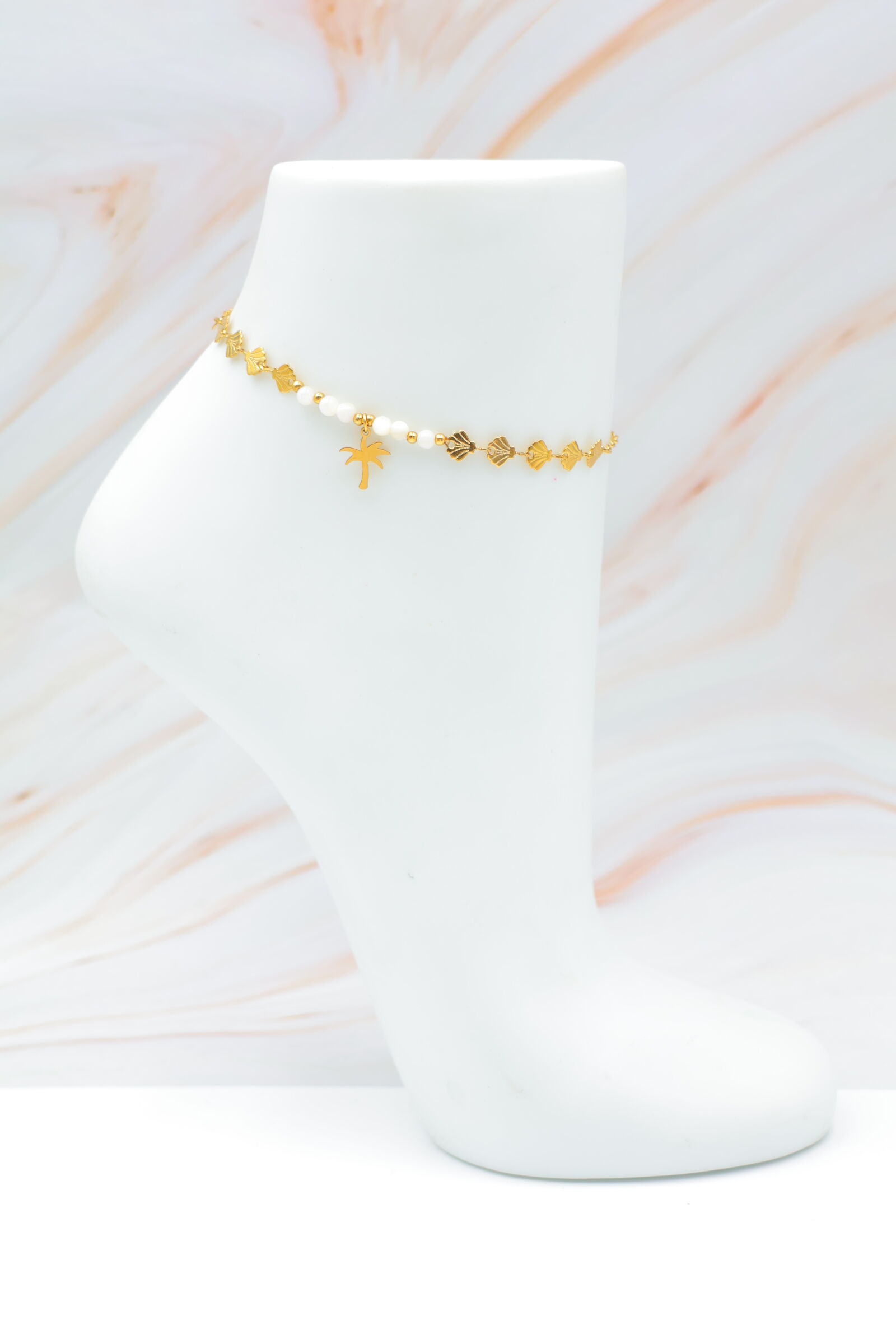 Fußkettchen aus Edelstahl - A2087A