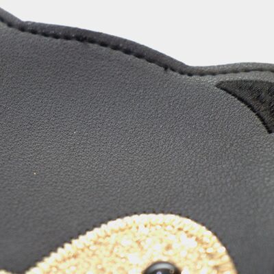 Sac bandoulière chaton Gaspard - Noir