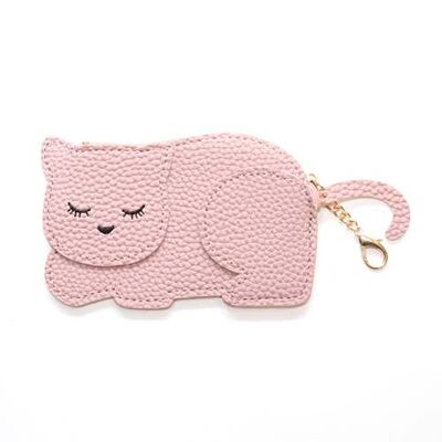Portamonete Cat Katie - L'elegante gattino Rosa