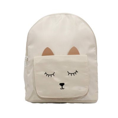 Sac à dos maternelle pour enfants - Mina, Le chat beige