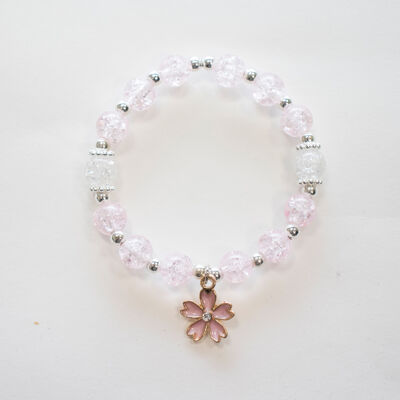 Bracciale - Peonia - rosa