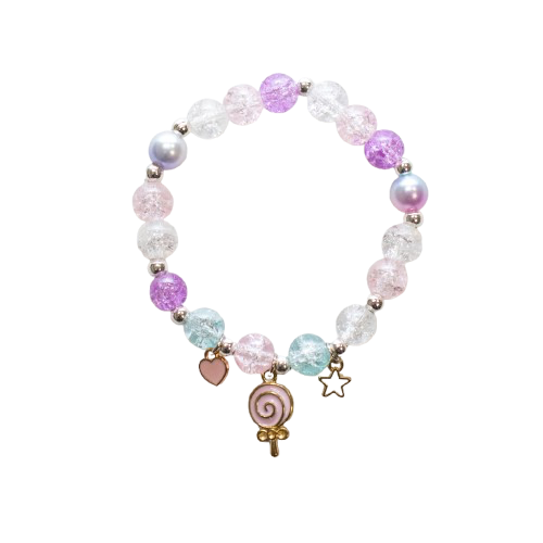 Braccialetto di perline scintillanti - Candy