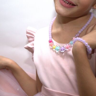Conjunto collar + pulsera - ESTRELLAS - Parma