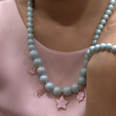 Set collana + bracciale - MILA - Menta