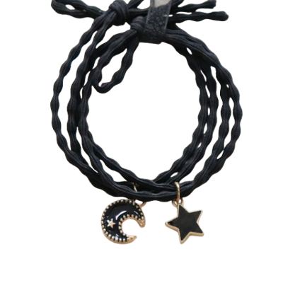 Elastiques cheveux et bracelet pour enfants - STARS