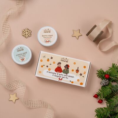 THE TOAST IS JUST AN EXCUSE.THE GIFT IS YOU: Hand Butter 40ml and Foot Cream 40ml - CHRISTMAS 2025