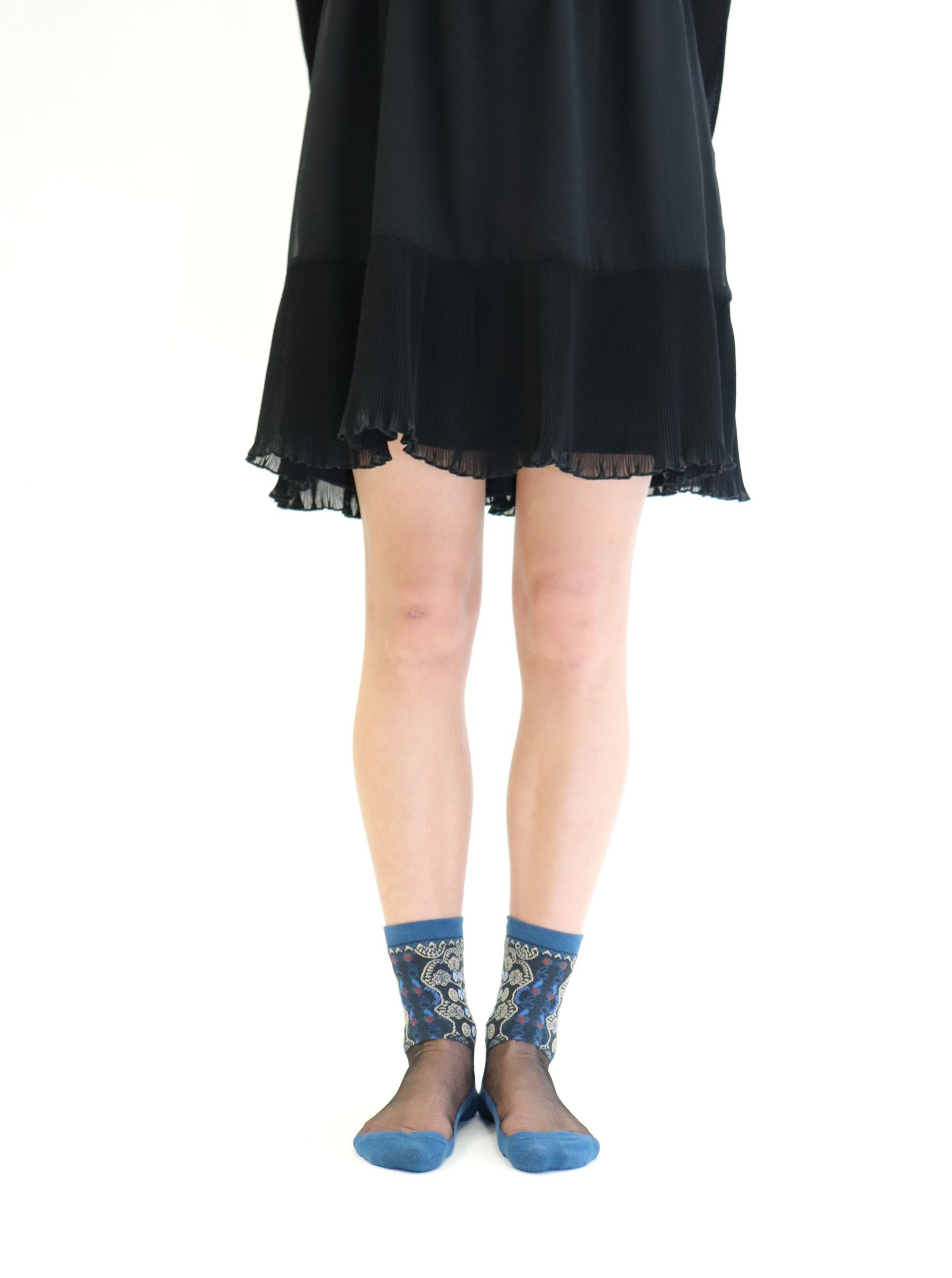 Calzini da donna in voile ultra resistenti - NATASHA - Blu