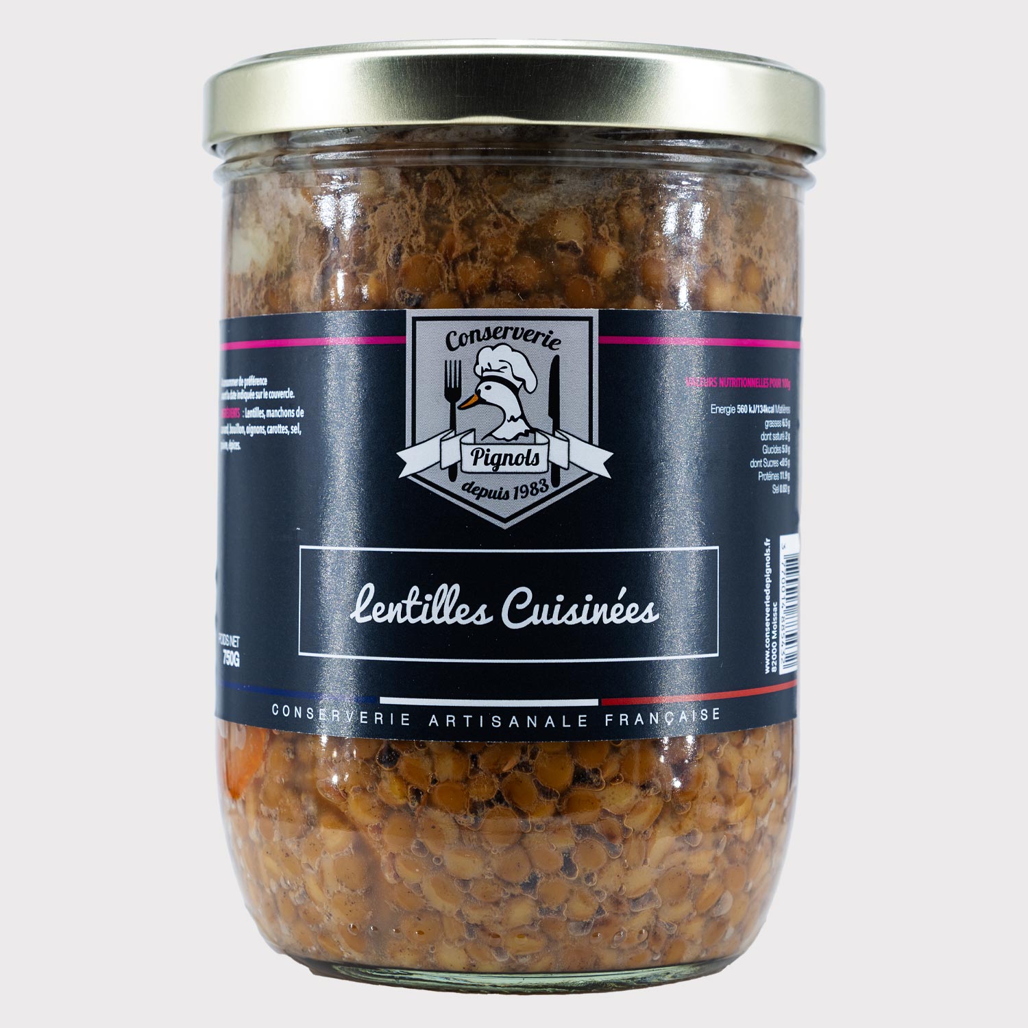 Cooked Lentils