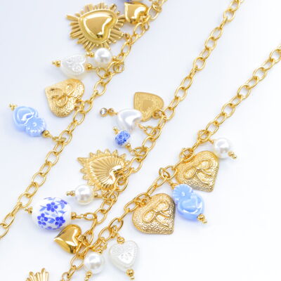 Conjunto de joyas de acero inoxidable - A2074E