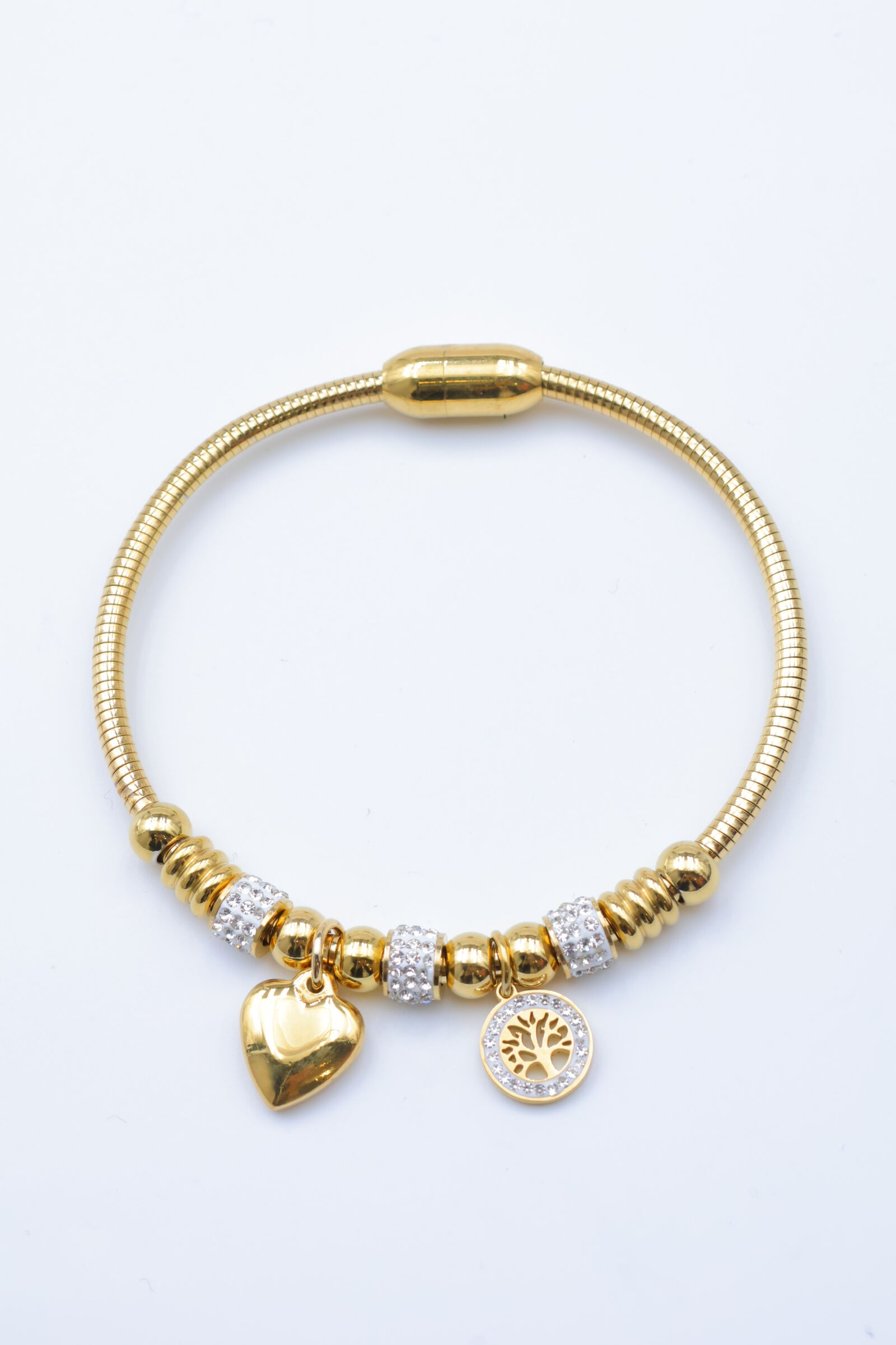 Bracciale bangle in acciaio inossidabile - V345