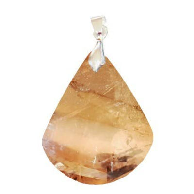 Triangle Smoky Quartz Pendants
