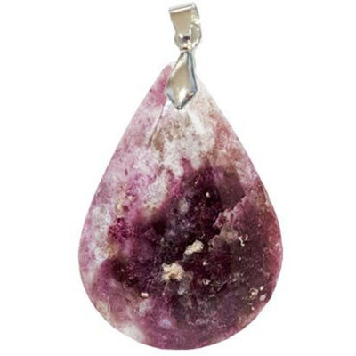 Drop Pink Tourmaline Pendants