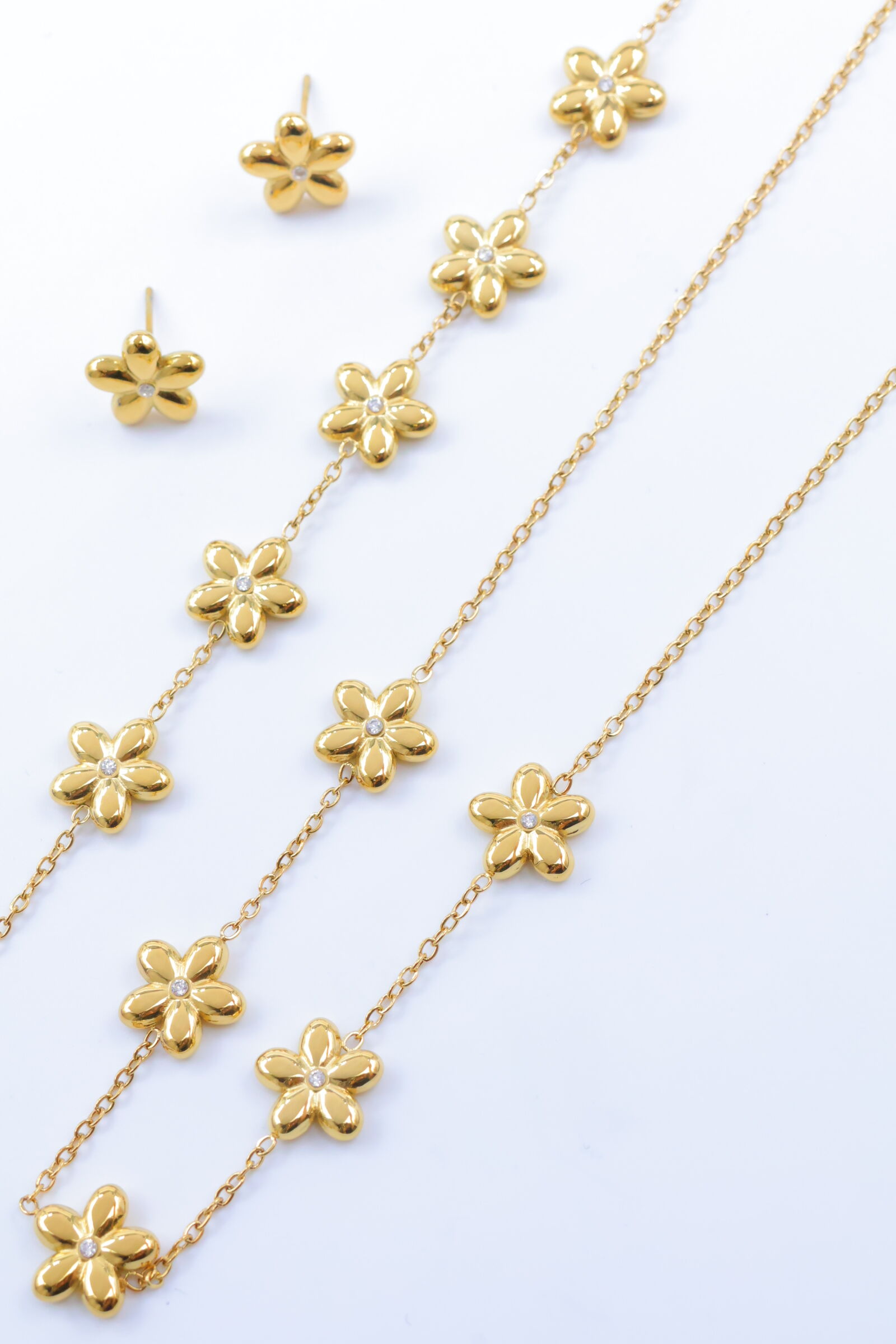 Set di gioielli in acciaio inossidabile - A2161E