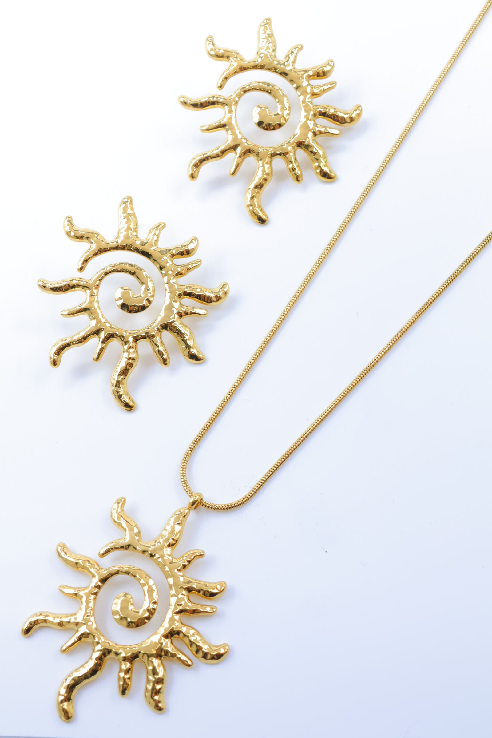 Set di gioielli in acciaio inossidabile - A2154E