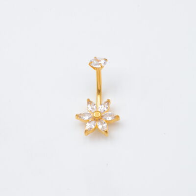 Piercing au nombril en acier inoxydable - BL219