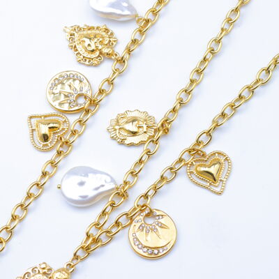 Stainless Steel Jewelry Set - A2138E