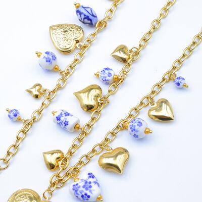 Set di gioielli in acciaio inossidabile - A2131E