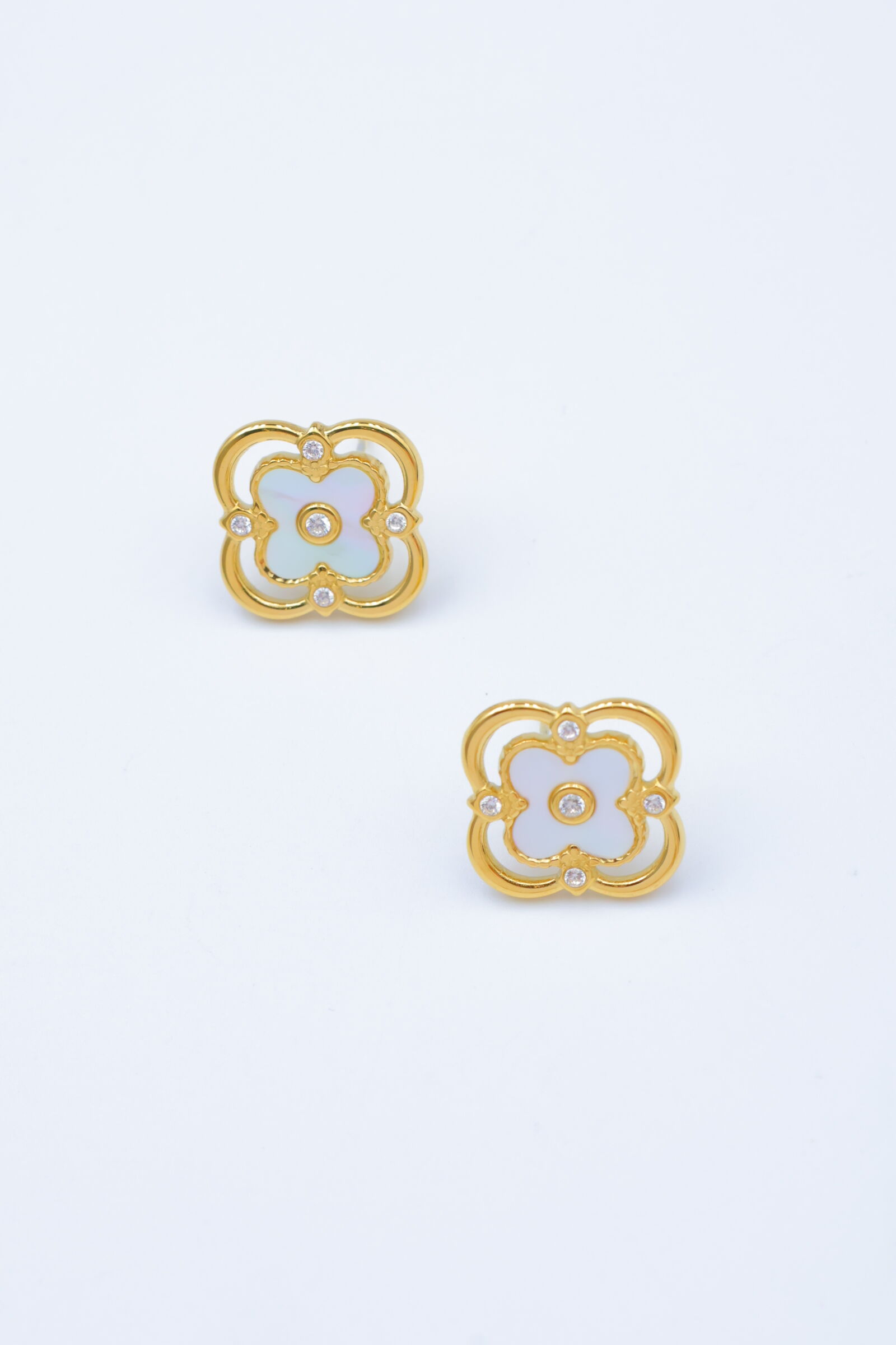 Boucles d'oreilles en acier inoxydable - A2130B