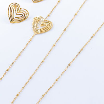 Stainless Steel Jewelry Set - A2014E