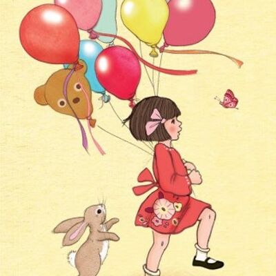 Postcard Birthday Balloons