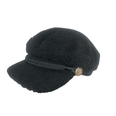 Cappello da marinaio in pelle di pecora