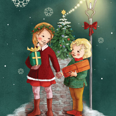 Cartolina regalo Belle & Boo