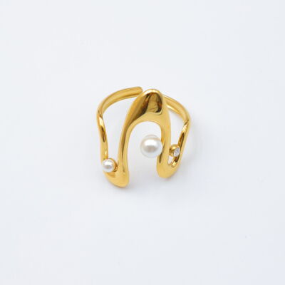 Bague en acier inoxydable ajustable - A2019(2)