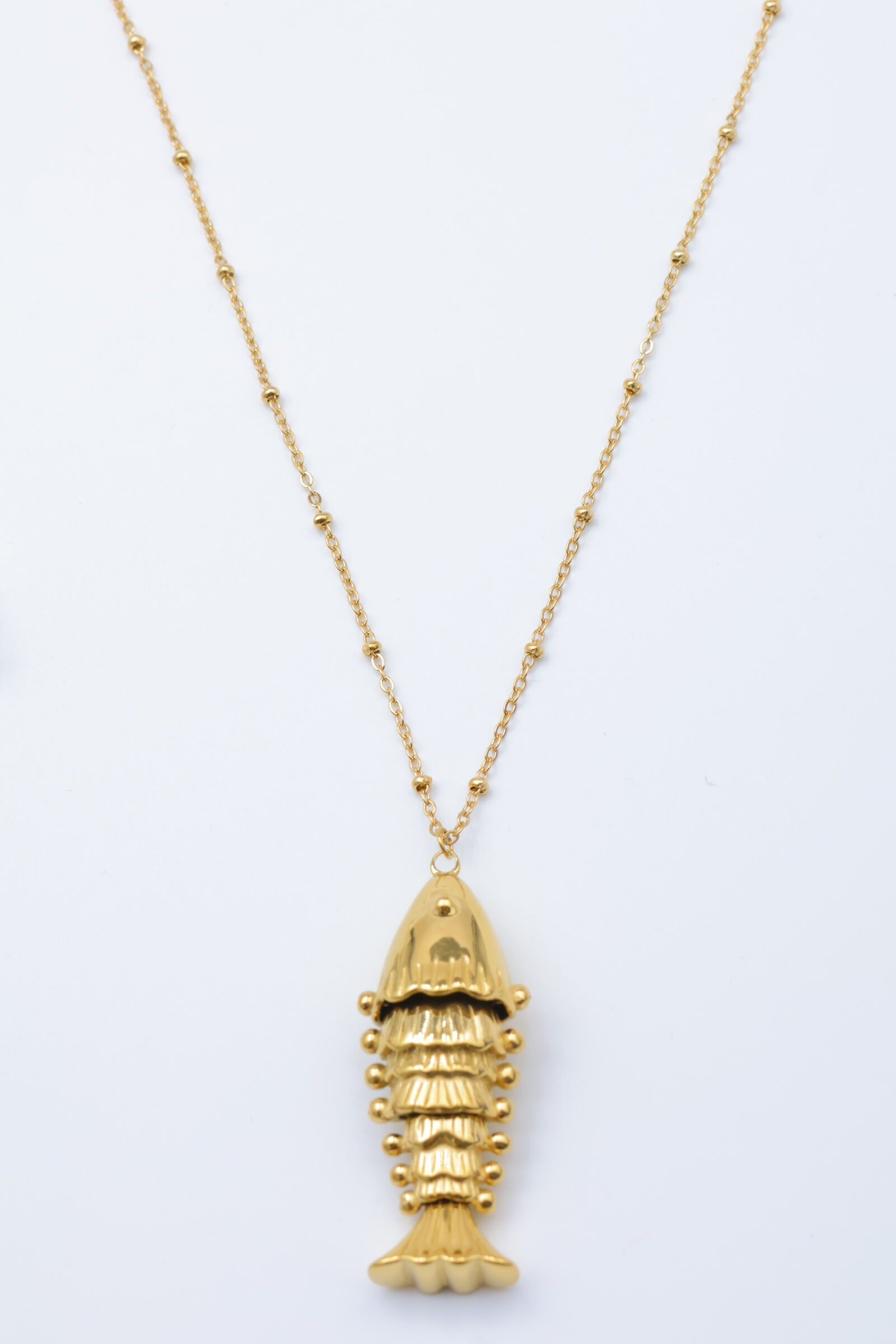 Edelstahl Halskette - E618