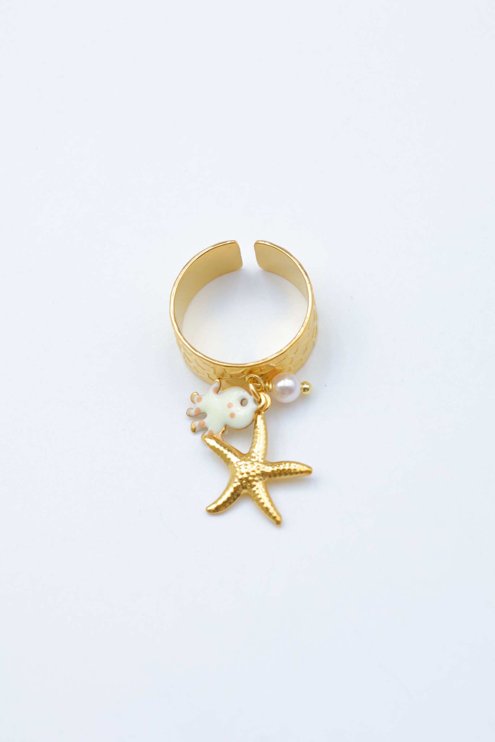 Verstellbarer Edelstahlring - A2071