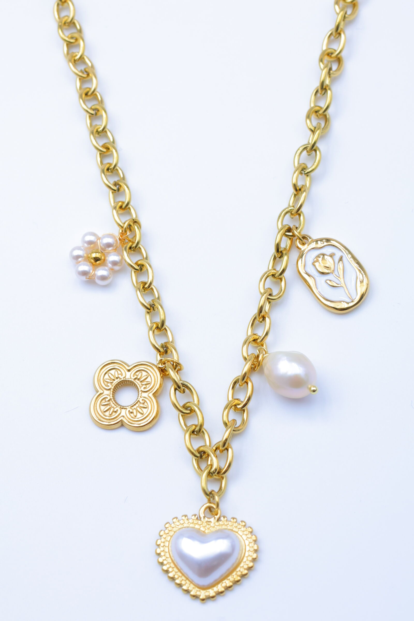 Edelstahl Halskette - A2052