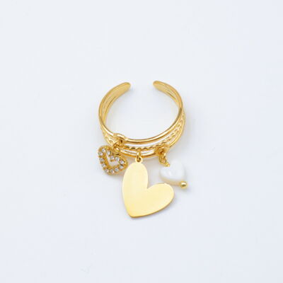 Bague en acier inoxydable ajustable - A2045