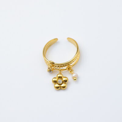 Bague en acier inoxydable ajustable - A2044
