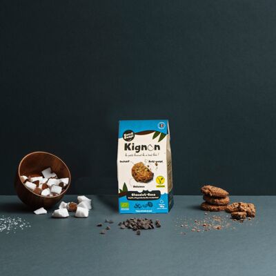 Mini galletas antidesperdicio e inclusivas CHOCO-COCO tamaño SNACKING (paquete de 40 g)