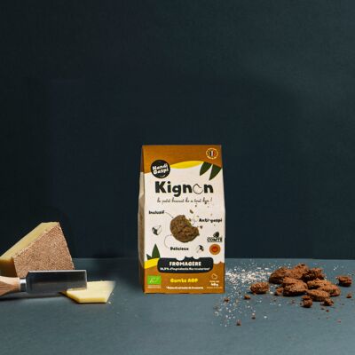 Mini anti-waste & inclusive CHEESE biscuits SNACKING size (40g pack)
