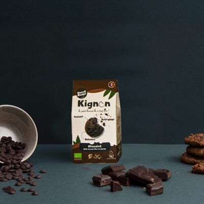 Mini galletas antidesperdicio e inclusivas TODO CHOCOLATE, tamaño SNACKING (paquete de 40 g)