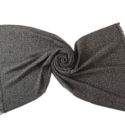 Scarf with a subtle pattern and woven texture