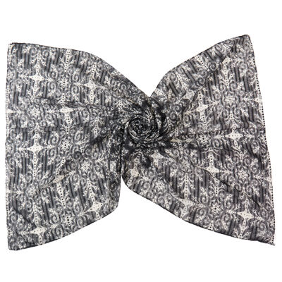 Foulard à motif cachemire délicat et esprit bohème