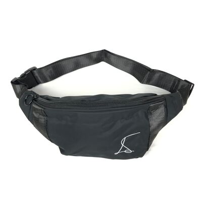 Sac banane en toile avec logo imprimé