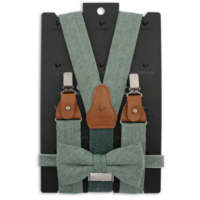 Sir Redman x Aarden suspenders combi pack Conscious Cody Green