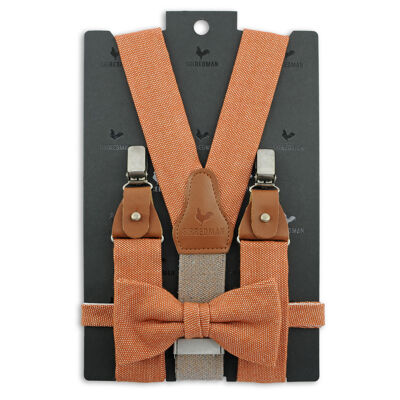 Sir Redman x Aarden suspenders combi pack Sustainable Stan Rust