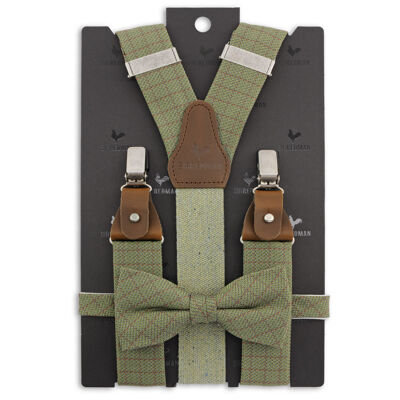 Sir Redman suspenders combi pack MacMillan green