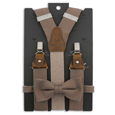 Sir Redman suspenders combi pack MacMillan brown