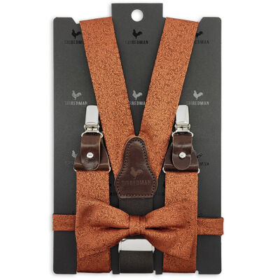 Sir Redman suspenders combi pack Bart Barocco rust